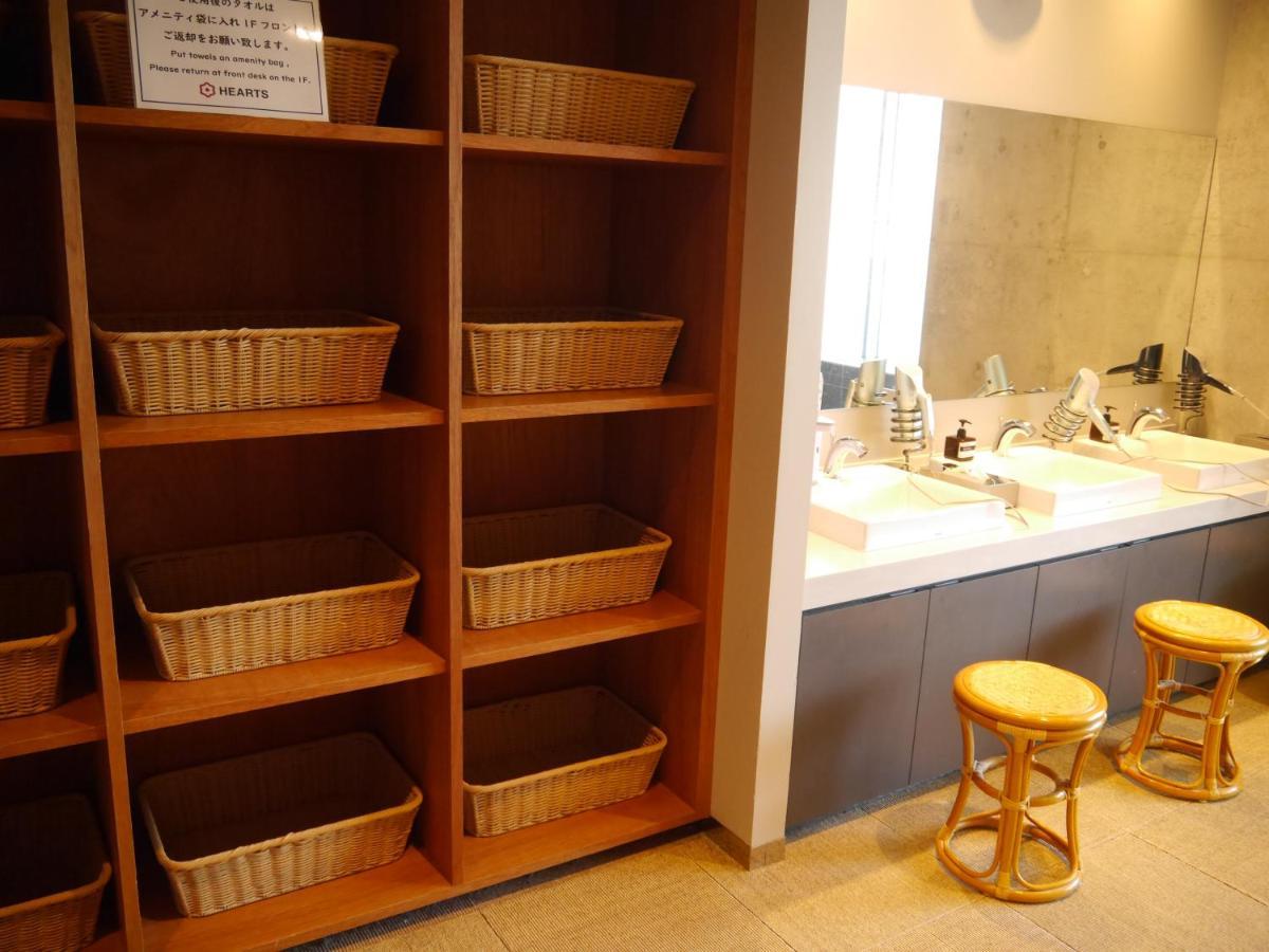 Hearts Capsule Hotel & Spa Hakata فوكوكا المظهر الخارجي الصورة