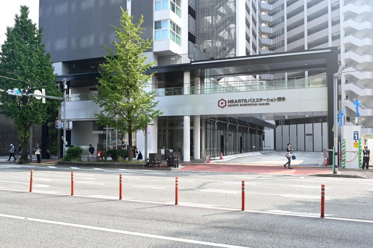 Hearts Capsule Hotel & Spa Hakata فوكوكا المظهر الخارجي الصورة